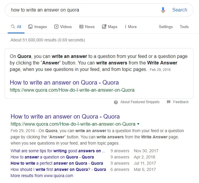 Google Search Results - Quora (email list building strategies)
