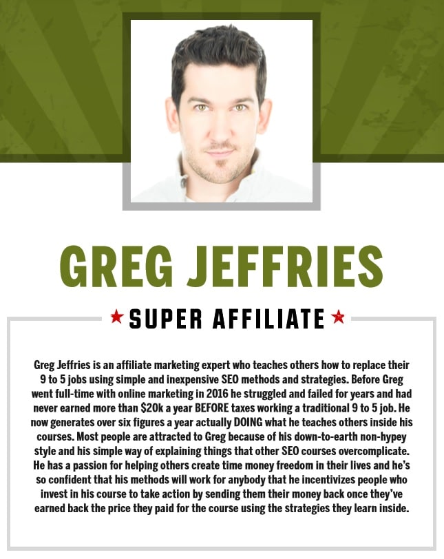 Greg Jeffries (Clickfunnels Affiliate Bootcamp)
