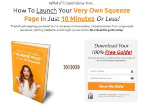 example squeeze page
